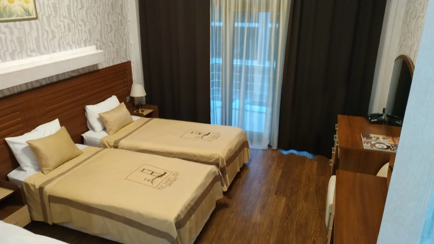 Standard Triple room with balcony and with view