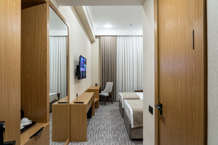 Standard Single room with courtyard view
