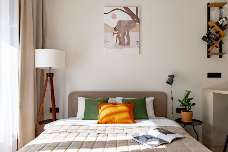 Фотография номера квартиры Апартаменты Wood Resort в Сестрорецке в комплексе с бассейном