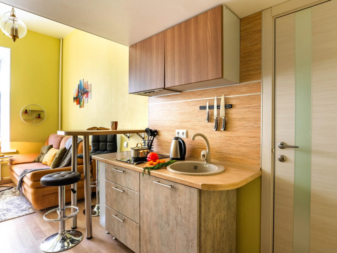 Фотография номера квартиры Апартаменты Маракуйя Apart