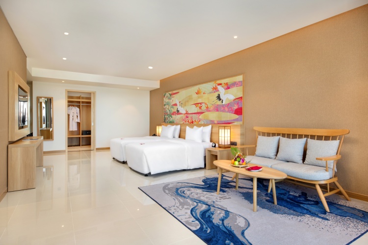 Deluxe Premium Twin room with ocean view