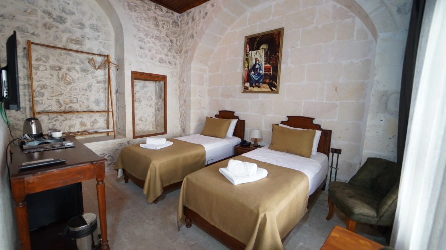 Standard Twin room with balcony
