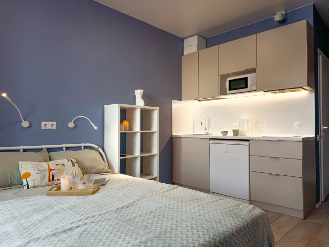 Фотография номера квартиры Апартаменты Измайловский blue