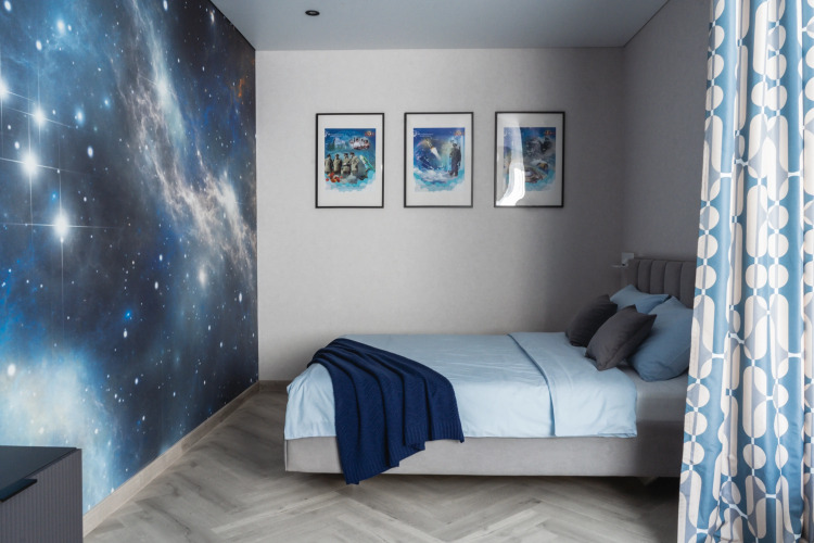 Фотография номера квартиры Апартаменты Kosmic - Новая,уютная студия в центре Самары