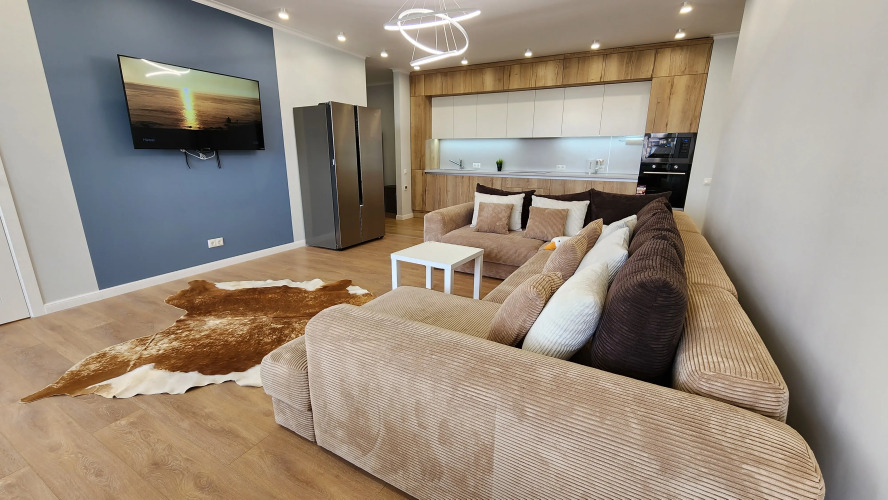 Фотография номера квартиры Квартира Дизайнерская с Видом на Реку Москва