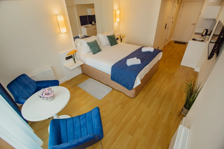 Standard Double Family room with balcony and with sea view