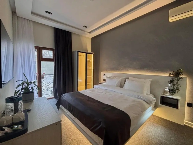 Deluxe room with balcony and with city view