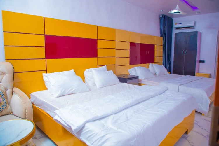 Family Suite with balcony and with city view
