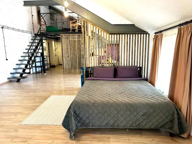 Фотография номера квартиры Апартаменты Вологодские Берега