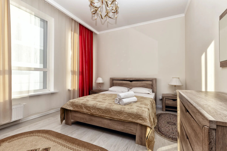 Фотография номера квартиры Апартаменты Трехкомнатные с видом на Экспо шар