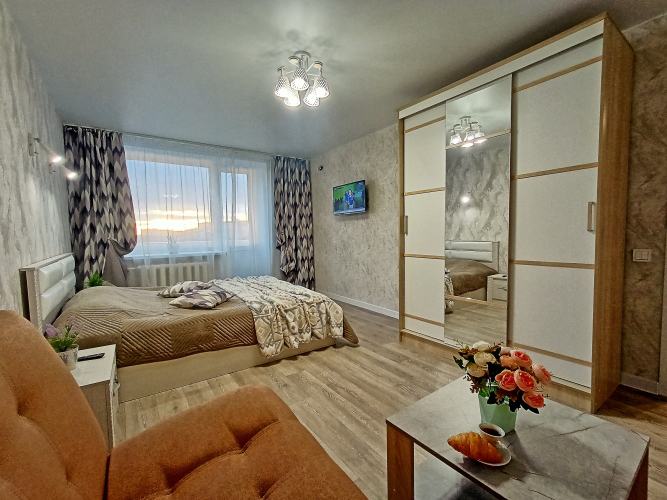 Фотография номера квартиры Апартаменты на проспекте Толбухина 45 с красивым видом