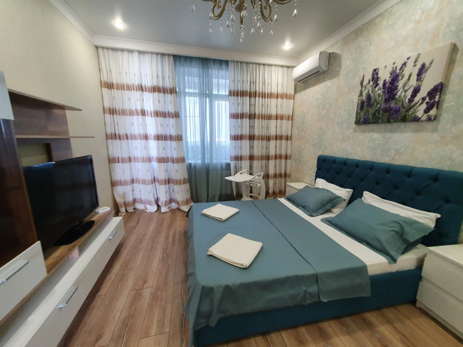 Фотография номера квартиры Апартаменты на 16 Этаже Шоссе Нефтяников