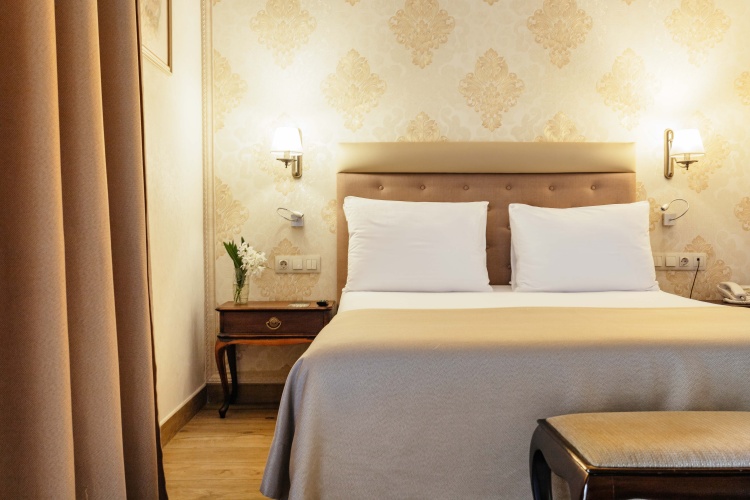 Standard (Main Building) Double room with balcony and with park view