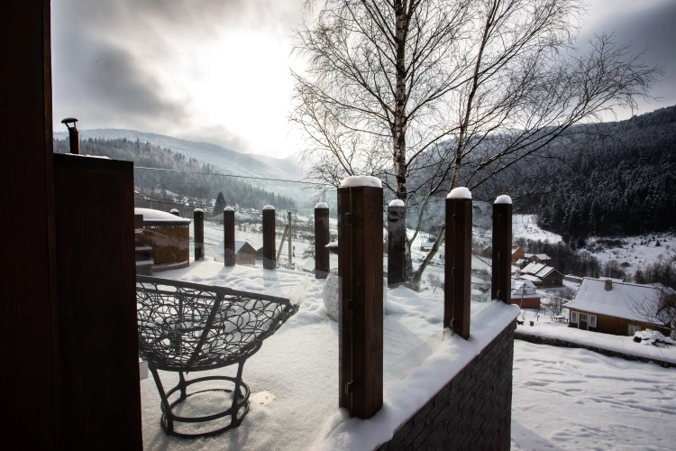 Deluxe Double room with balcony and with view