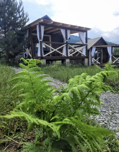 Фотография номера Коттеджа Частный дом индейца на краю леса леса