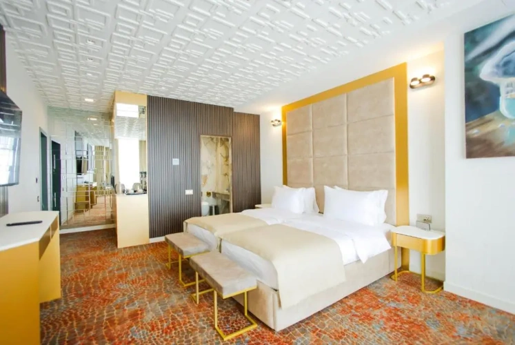 Deluxe Twin room with city view