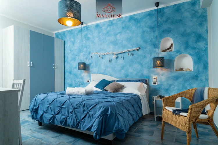 Deluxe Double room with balcony and with sea view