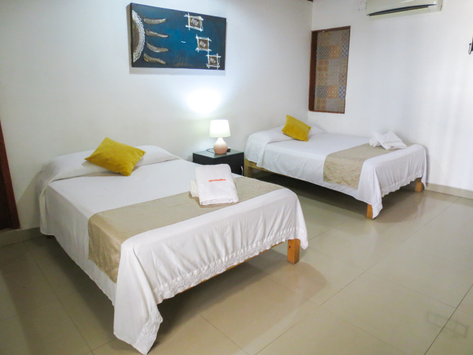 Standard Quadruple Family room