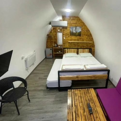Standard Triple room with balcony and with view
