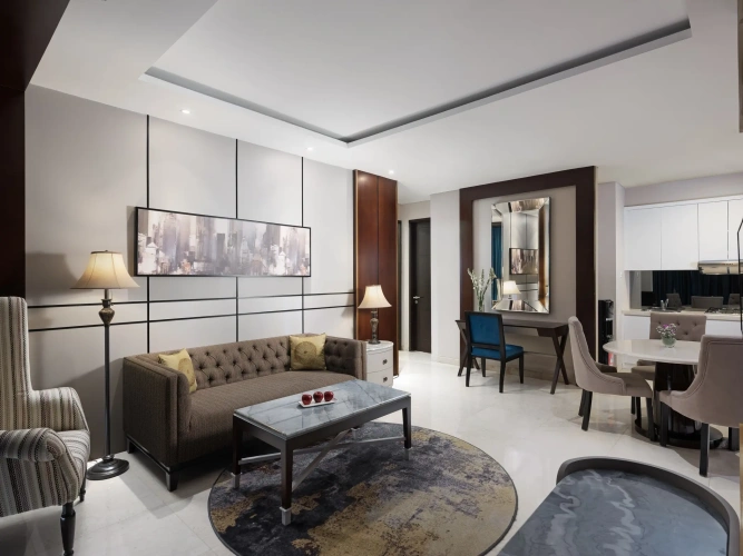 Family Suite with pool view