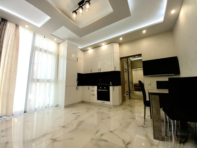 Фотография номера квартиры Апартаменты в ЖК Метрополь с Красивым Видом на Горы