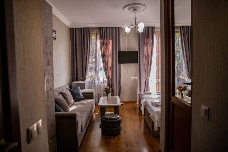 Standard Double room with balcony and with view