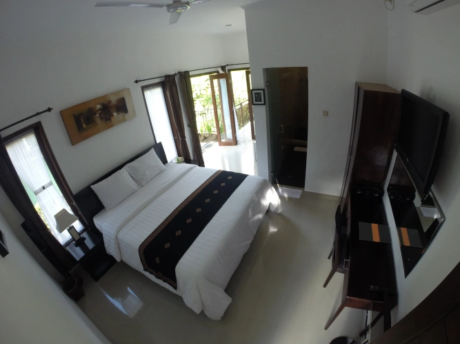 Deluxe Double room with balcony and with mountain view