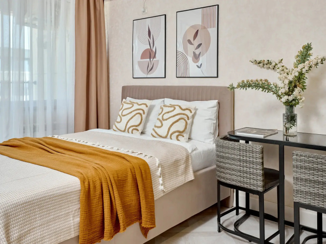 Фотография номера квартиры Квартира студия с боковым видом на море в ЖК Каравелла Португалии