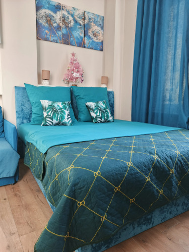 Фотография номера квартиры Апартаменты Стильные в новом комплексе Арт-Ялта в центре с паркингом