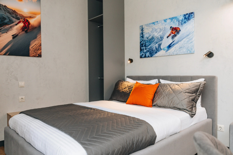 Фотография номера квартиры Квартира Крепкая Башня| Квартира-студия до 4-х гостей в Шерегеше