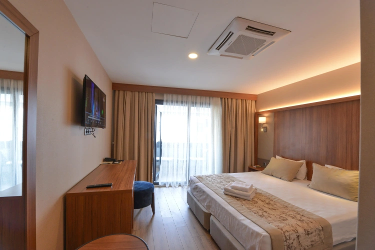 Double room with balcony and with view