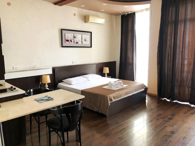 Standard Double room with balcony and with view
