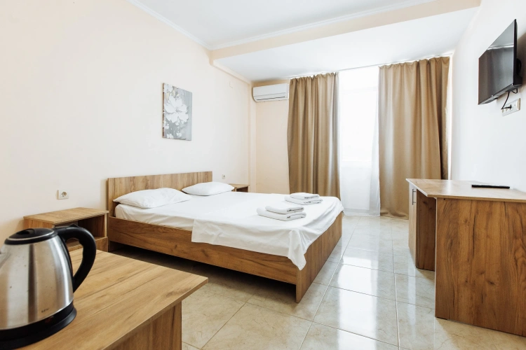 Standard Double room with balcony and beachfront