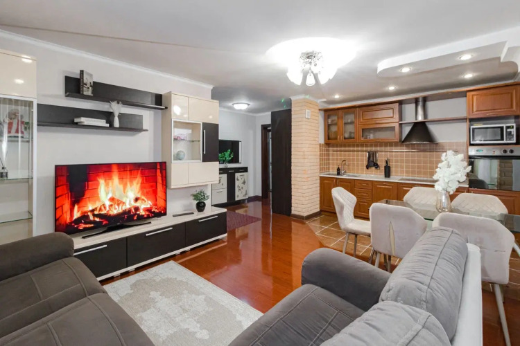 Фотография номера квартиры Квартира стильная трехкомнатная