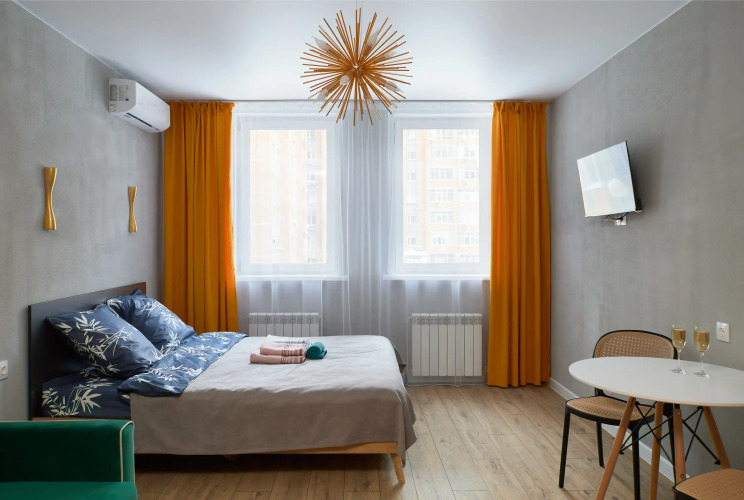 Фотография номера квартиры Квартира Стильная Аквапарк Ривьера 2