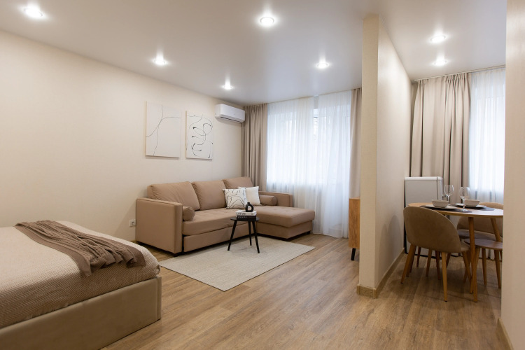 Фотография номера квартиры Квартира Стильная в центре города