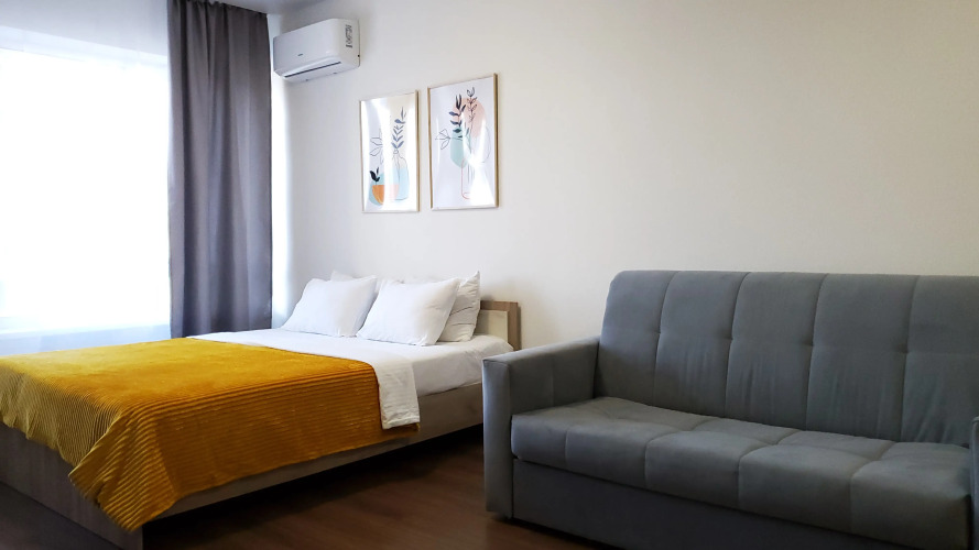 Фотография номера квартиры Апартаменты Panda Home в современном ЖК Сердце Сибири