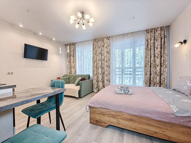 Фотография номера квартиры Апартаменты Apart River 4