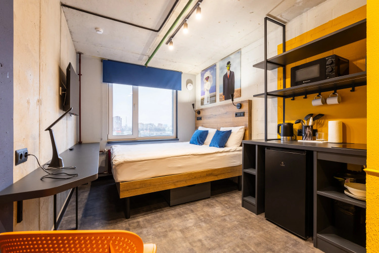 Фотография номера квартиры Апартаменты Flat Inn в стиле loft рядом с метро Московская