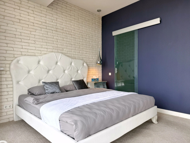 Фотография номера квартиры Апартаменты Lux Парус с Видом на Весь Минск