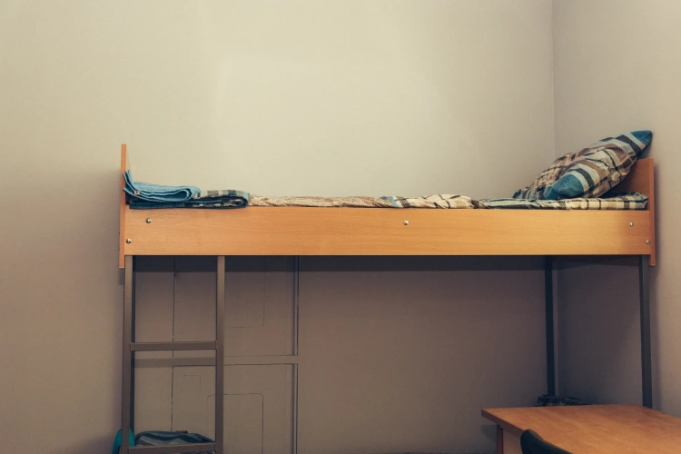 Bed in Dorm