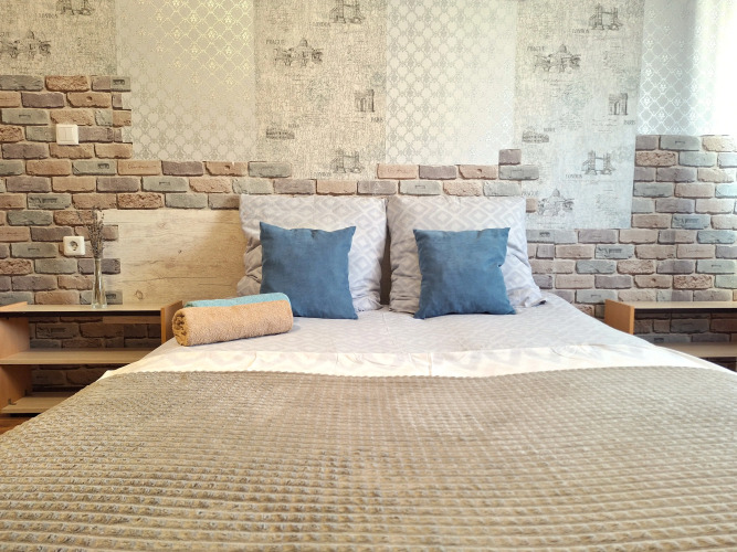 Фотография номера квартиры Квартира Уютные с видом на Кубань ГМР ул Гассия М4/Аэропорт/Оз молл 1