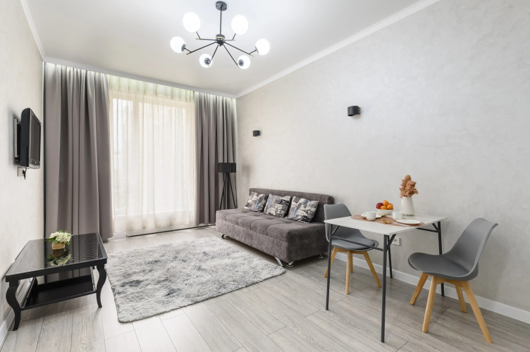 S Krasivym Vidom na Gory Flat