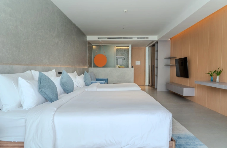 Premier Plus Double room with balcony and with pool view
