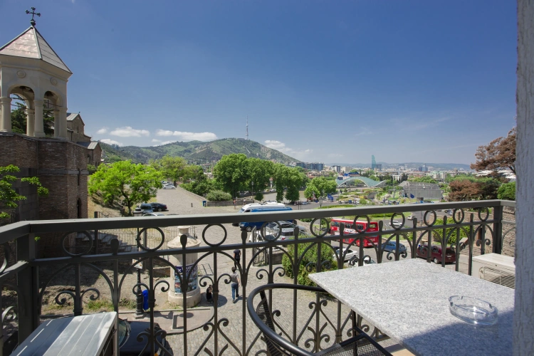 Standard Double room with balcony and with view