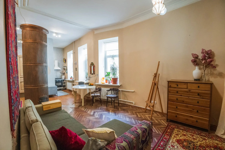 Фотография номера квартиры Апартаменты Аутентичная Квартира с Раритетной Печью 19 Века