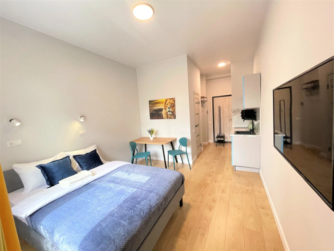 Фотография номера квартиры Апартаменты Hanaka на Стромынке 21 корпус 2 №6