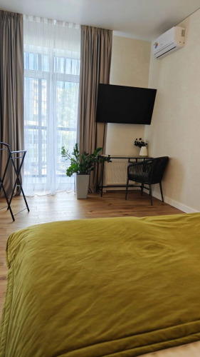 Фотография номера квартиры Апартаменты Amber Forest в Рыбной Деревне