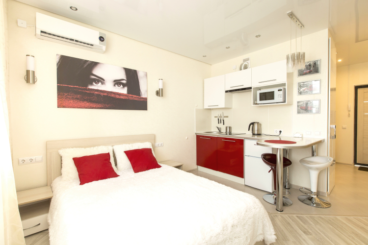 Фотография номера квартиры Апартаменты На Бурнаковке 93