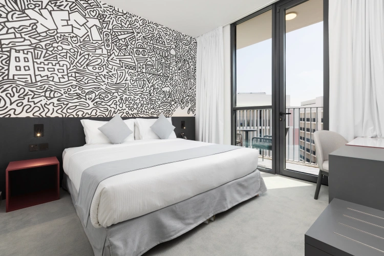 Stylish Double room with balcony